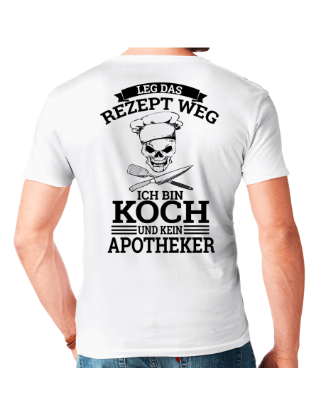 Leg das Rezept weg Koch Apotheker T-Shirt Hoodie Schule, Studium & Beruf 18,90 €