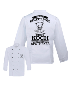 Leg das Rezept weg ich bin Koch kein Apotheker Kochjacke Zubehör & Geschenke 59,90 €