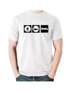 Grill Eat & Sleep T-Shirt Hoodie Schule, Studium & Beruf 18,90 €