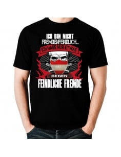 Ich bin nicht fremdenfeindlich - ich habe nur etwas gegen feindliche Fremde ! Österreich Flagge T-Shirt Hoodie Politik 18,90 €