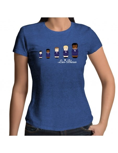 Frankreich Les Blues Matrjoschkas worldcup T-Shirt WM Shirts 18,90 €
