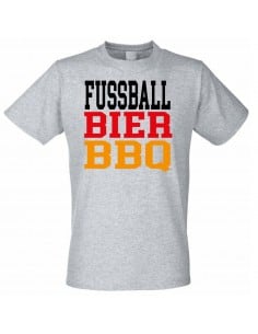 Fussball Bier BBQ Fussball WM Bier T-Shirt WM Shirts 18,90 € 2