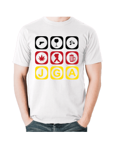 JGA Schwarz Rot Gold WM Shirt WM Shirts 18,90 € 2