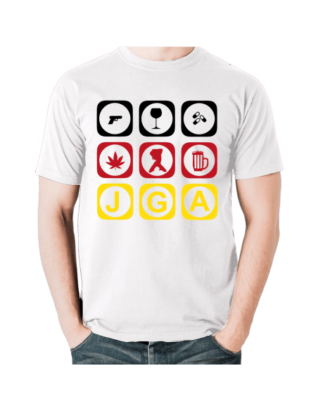 JGA Schwarz Rot Gold WM Shirt WM Shirts 18,90 €