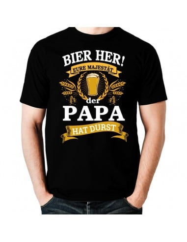 BIER HER Majestät PAPA T-Shirt Hoodie Baby & Familie  18,90 €