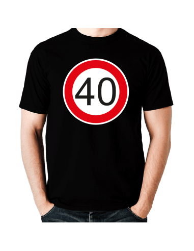 40 Jahre Verkehrsschild Geburtstag T-Shirt Hoodie Geburtstag 18,90 €